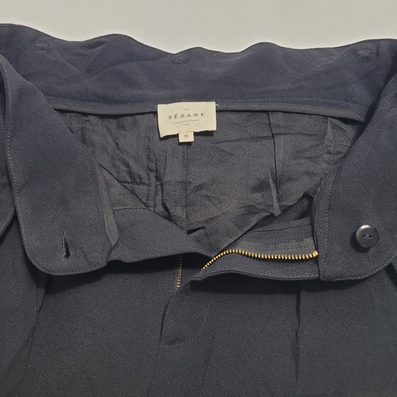 Sézane Black Austin Trousers - Picture 3 of 10